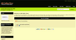 Desktop Screenshot of akonlinestore.com